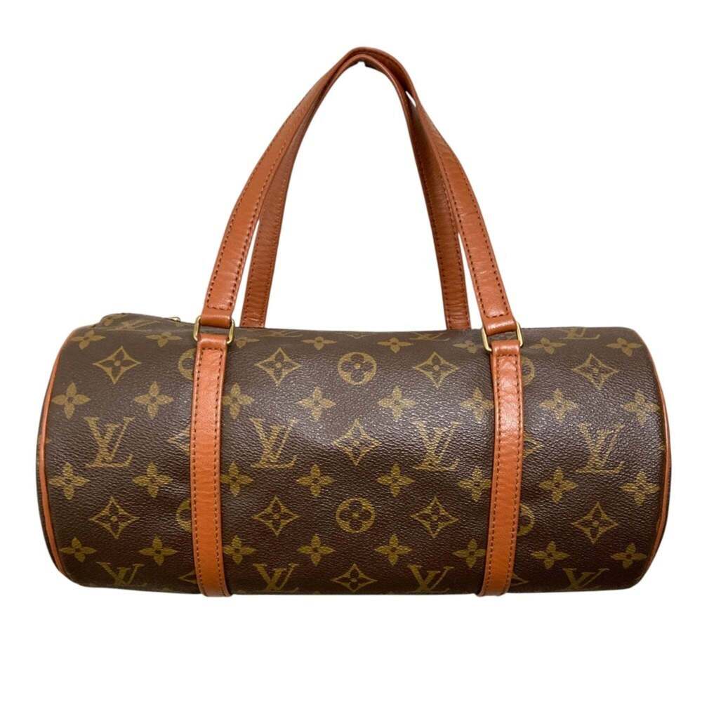 LOUIS VUITTON Authentic Brown Monogram Papillon 30 Bag